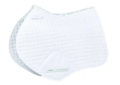 Weatherbeeta Prime Jump Shaped Saddle Pad (White)