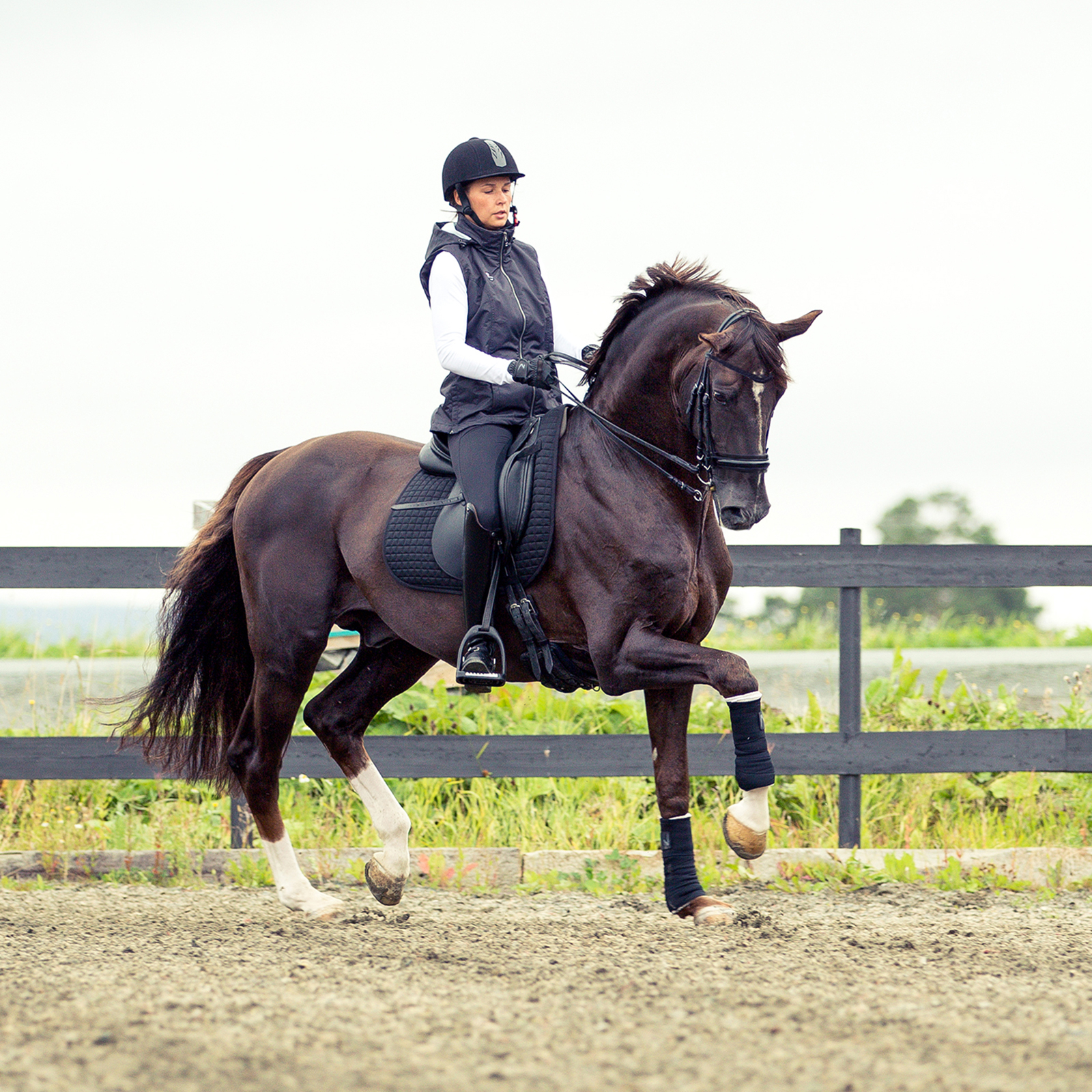Horze River Dressage Saddle Pad 5 Horze River Dressage Saddle Pad - Image 3