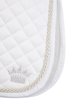 Horze Silver Cord Dressage Saddle Pad -Weatherbeeta Store 17073 wh 02