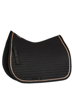 Horze Glarus All Purpose Saddle Pad With Metallic Braiding -Weatherbeeta Store 17347 BL 1