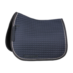 Horze Glarus Dressage Saddle Pad With Metallic Braiding 22 Horze Glarus Dressage Saddle Pad With Metallic Braiding -Weatherbeeta Store 17397 IGG 1