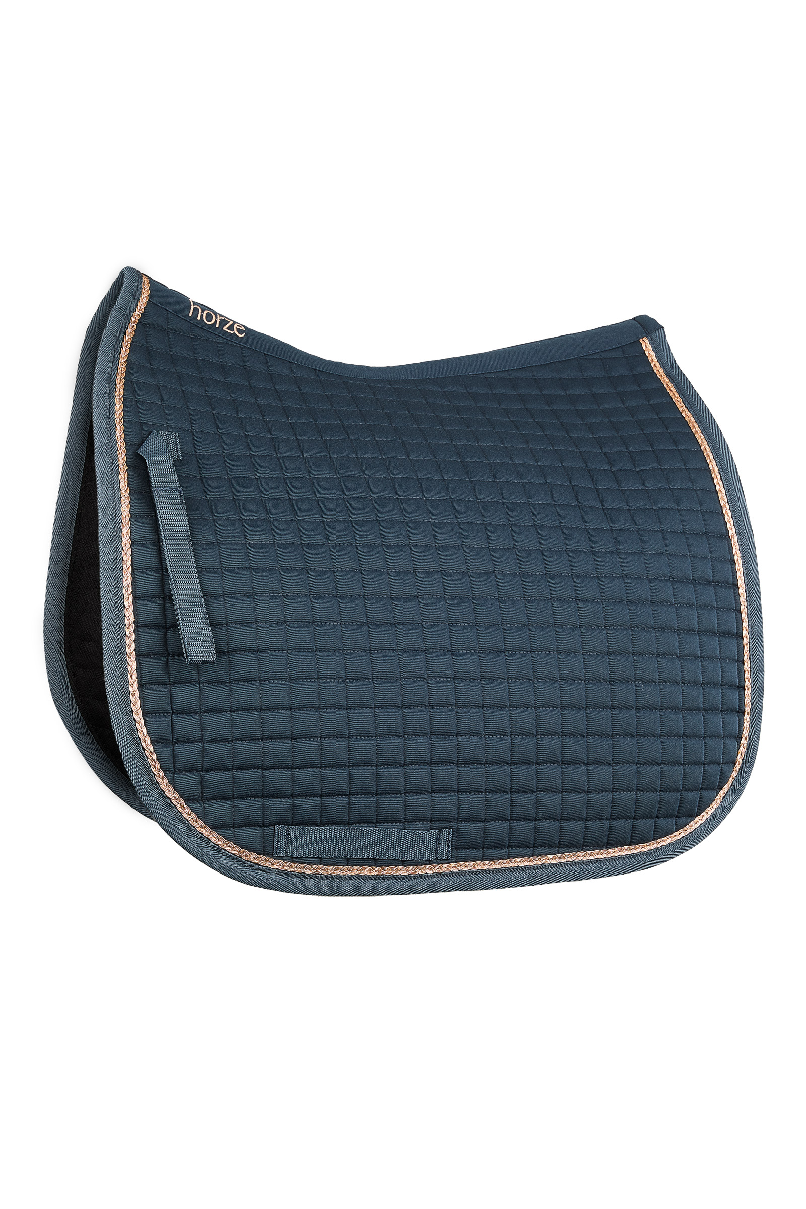 Horze Glarus Dressage Saddle Pad With Metallic Braiding 13 Horze Glarus Dressage Saddle Pad With Metallic Braiding - Image 11