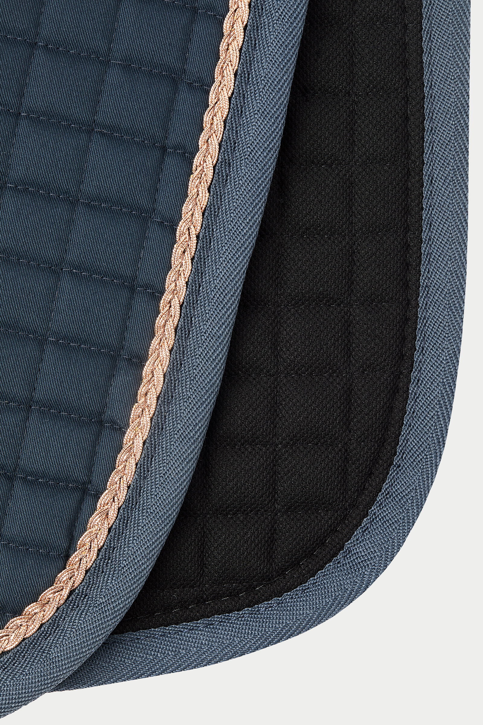 Horze Glarus Dressage Saddle Pad With Metallic Braiding 15 Horze Glarus Dressage Saddle Pad With Metallic Braiding - Image 13