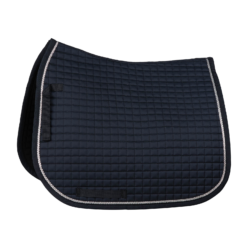 Horze Glarus Dressage Saddle Pad With Metallic Braiding 29 Horze Glarus Dressage Saddle Pad With Metallic Braiding -Weatherbeeta Store 17397 VDB 1