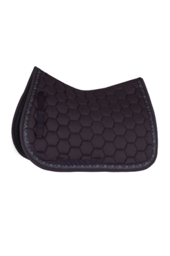 Horze Kaitlin All Purpose Saddle Pad With Flower Piping