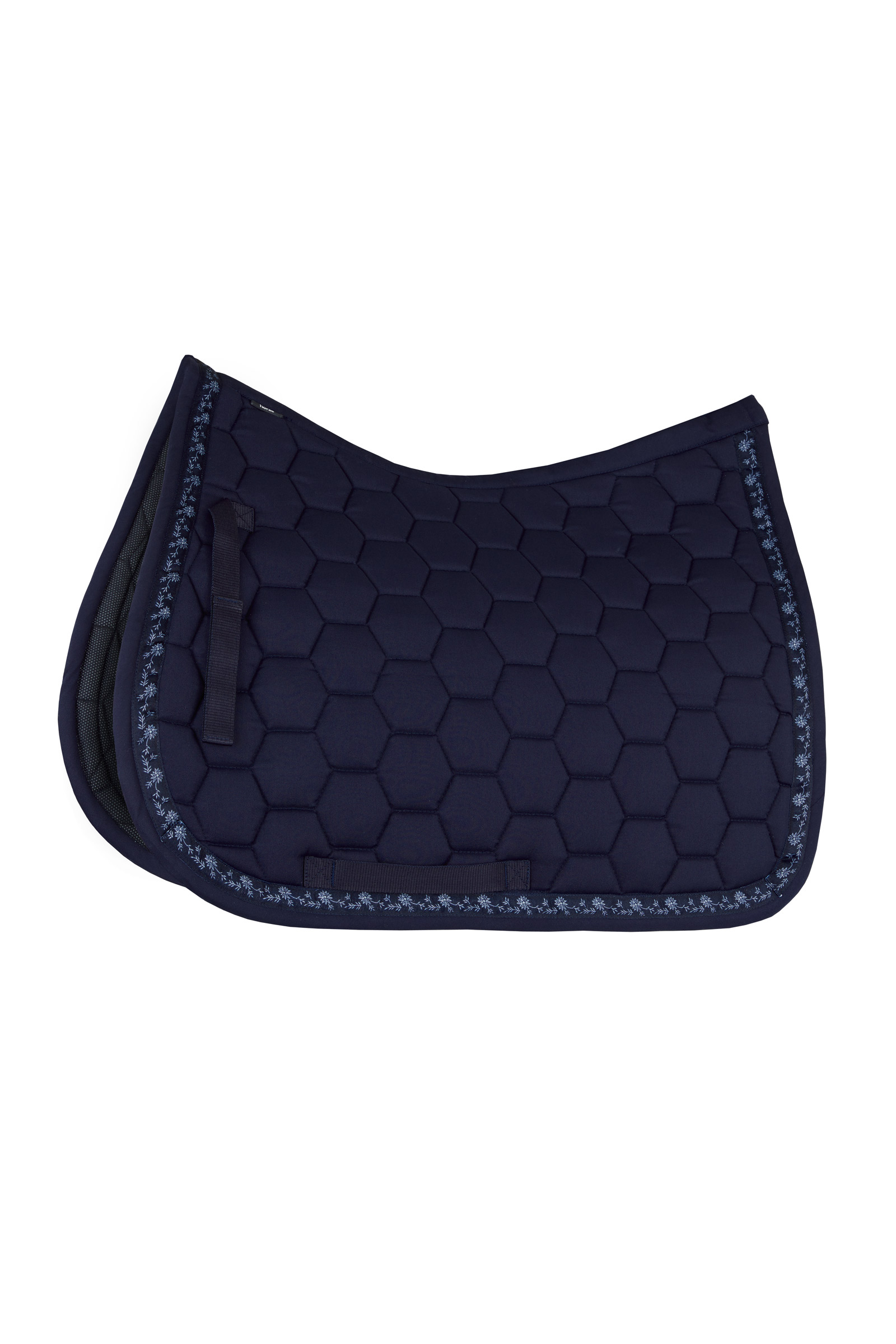 Horze Kaitlin All Purpose Saddle Pad With Flower Piping 10 Horze Kaitlin All Purpose Saddle Pad With Flower Piping - Image 8