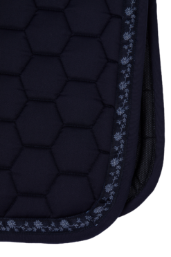 Horze Kaitlin All Purpose Saddle Pad With Flower Piping 24 Horze Kaitlin All Purpose Saddle Pad With Flower Piping -Weatherbeeta Store 17403 PDB 2