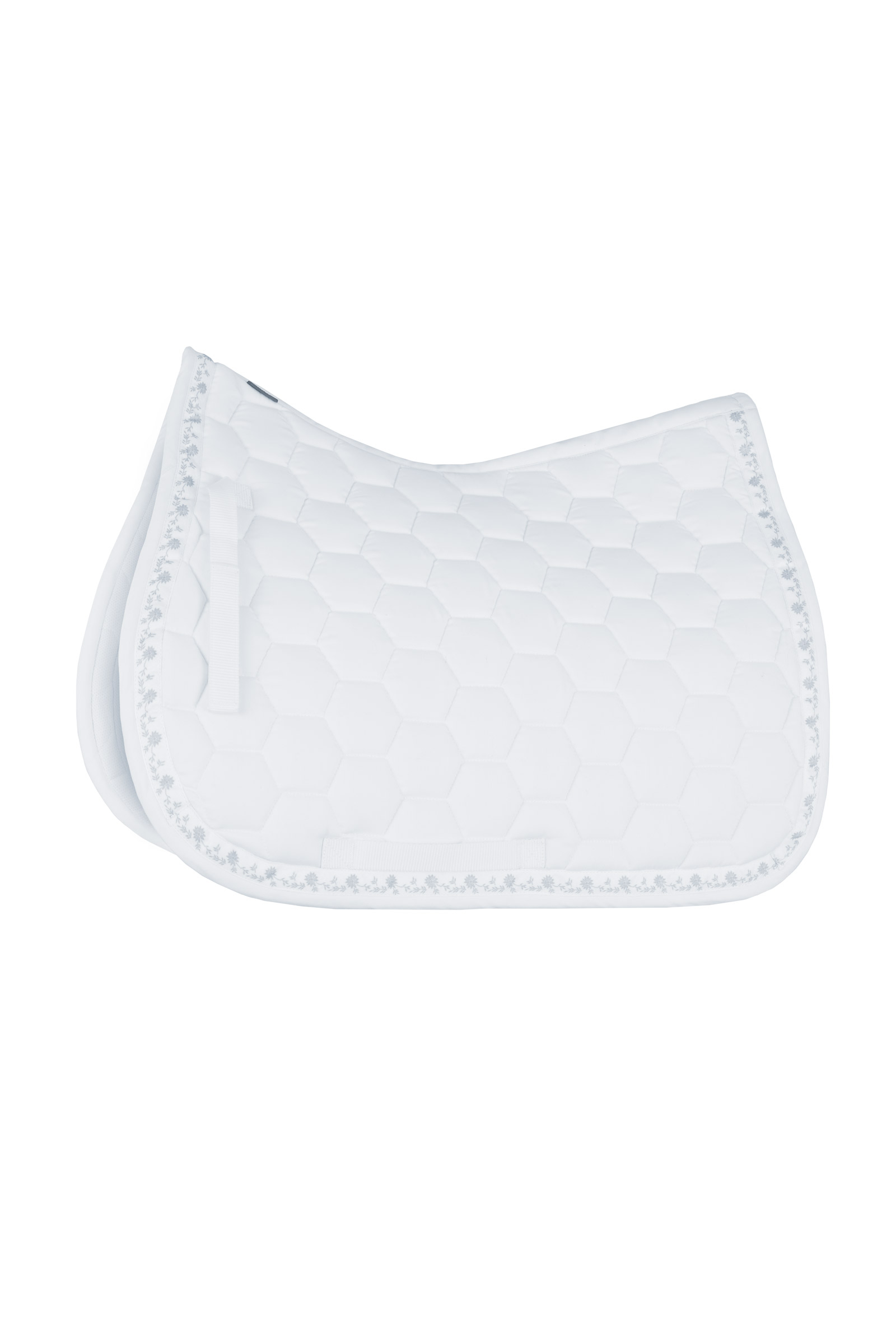 Horze Kaitlin All Purpose Saddle Pad With Flower Piping 14 Horze Kaitlin All Purpose Saddle Pad With Flower Piping - Image 12
