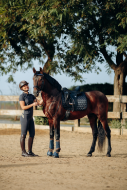 Horze Houston Dressage Saddle Pad 29 Horze Houston Dressage Saddle Pad -Weatherbeeta Store 17410 VDB 5