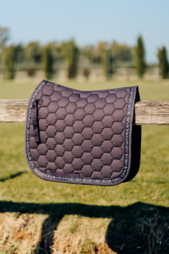 Horze Kaitlin Dressage Saddle Pad With Flower Piping 16 Horze Kaitlin Dressage Saddle Pad With Flower Piping -Weatherbeeta Store 17413 AFBR 3