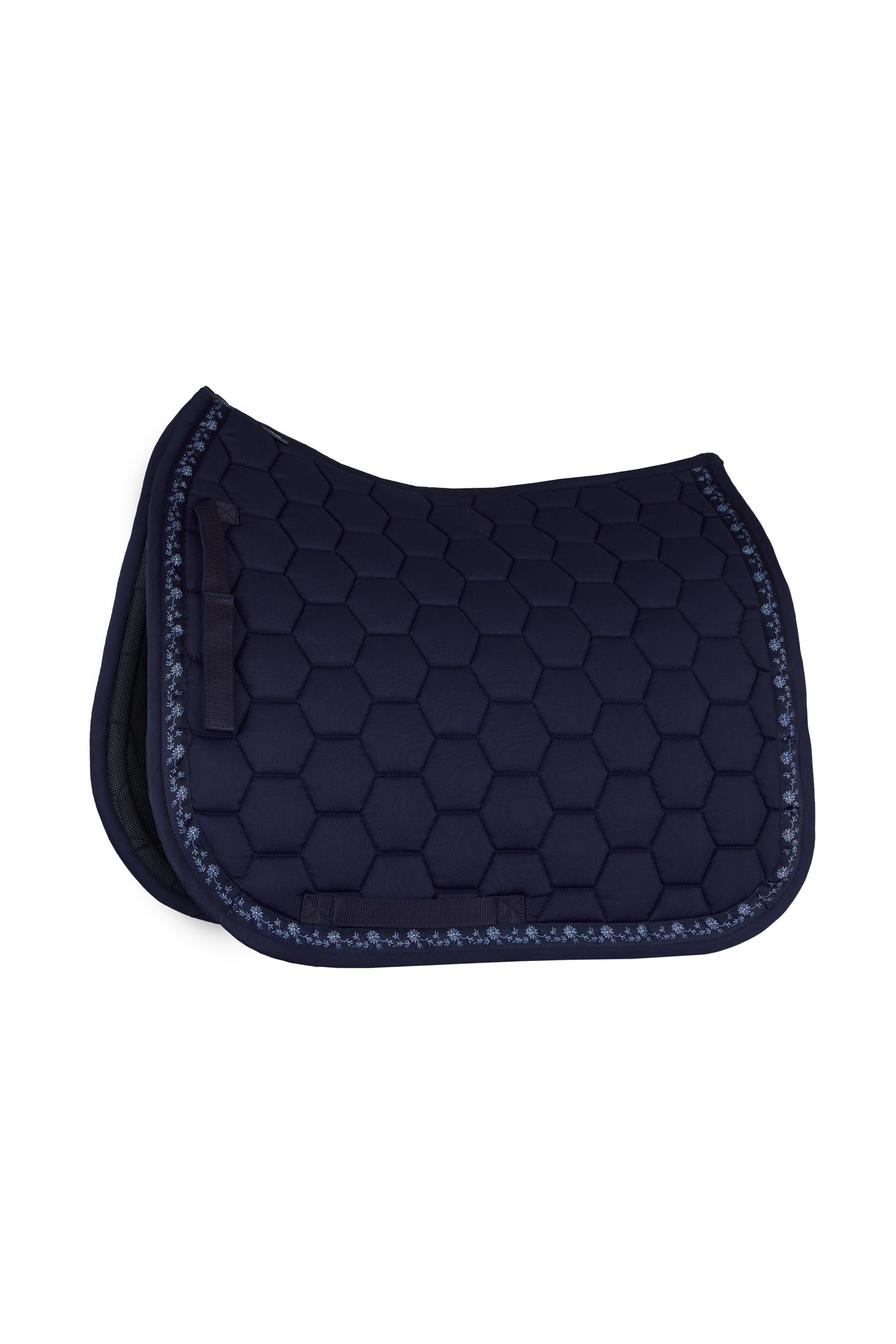 Horze Kaitlin Dressage Saddle Pad With Flower Piping 9 Horze Kaitlin Dressage Saddle Pad With Flower Piping - Image 7