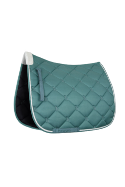 Horze Ghent Dressage Saddle Pad With Faux Fur