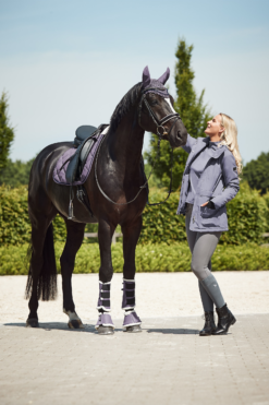 Horze Ghent Dressage Saddle Pad With Faux Fur -Weatherbeeta Store 17416 RGPU 4