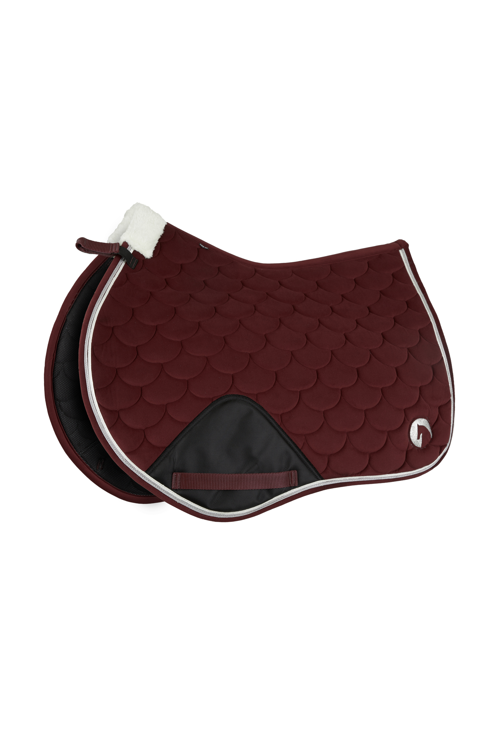 Horze Geneva All Purpose Saddle Pad With Faux Fur 4 Horze Geneva All Purpose Saddle Pad With Faux Fur - Image 2