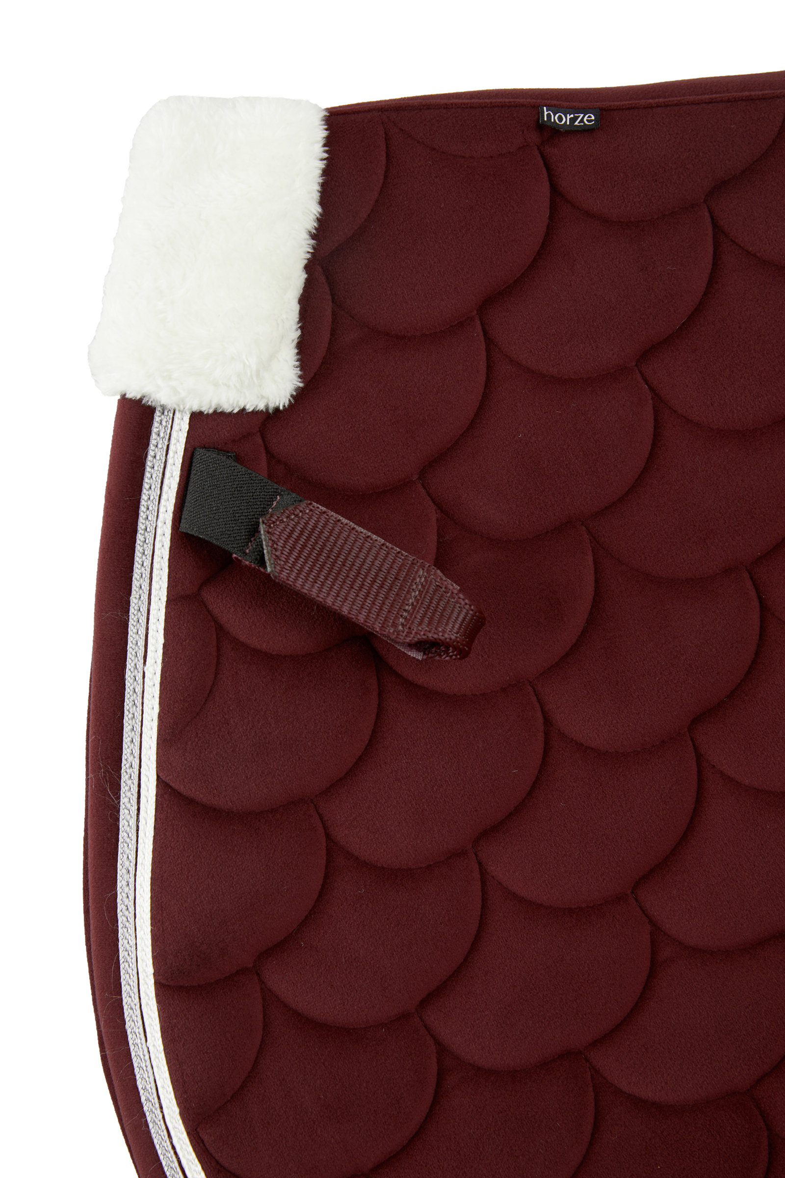 Horze Geneva All Purpose Saddle Pad With Faux Fur 5 Horze Geneva All Purpose Saddle Pad With Faux Fur - Image 3