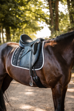 Horze Luminox Reflective Saddle Pad -Weatherbeeta Store 17431 BL 3