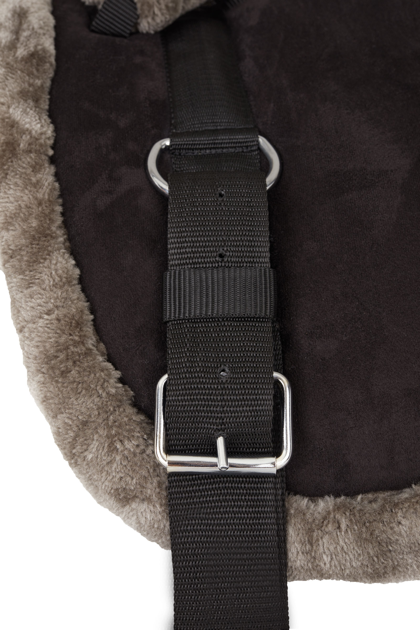 Horze PU Suede Bareback Saddle 6 Horze PU Suede Bareback Saddle - Image 4