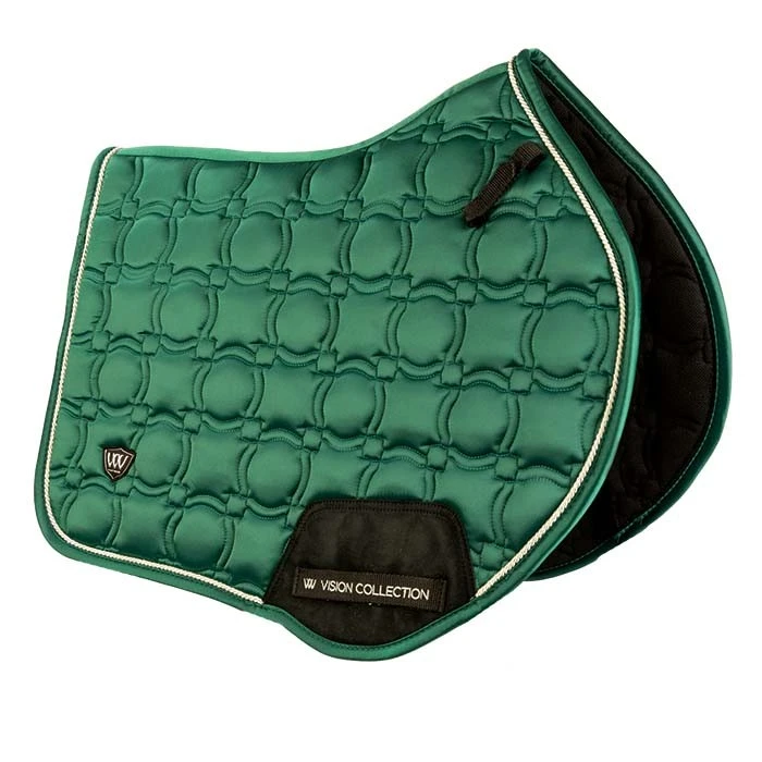 Woof Wear Vision Close Contact Saddle Cloth (British Racing Green) 3 Woof Wear Vision Close Contact Saddle Cloth (British Racing Green)