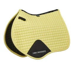 Weatherbeeta Prime Jump Shaped Saddle Pad (Butter)