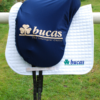 Bucas Max Saddle Cover, Shaped, Navy/Bucas Logo 1 Bucas Max Saddle Cover, Shaped, Navy/Bucas Logo -Weatherbeeta Store 300466 DB 2