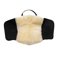 Christ Bareback Iberica Plus Lambskin Saddle, Shetland -Weatherbeeta Store 304749 ANT BL NAT 3