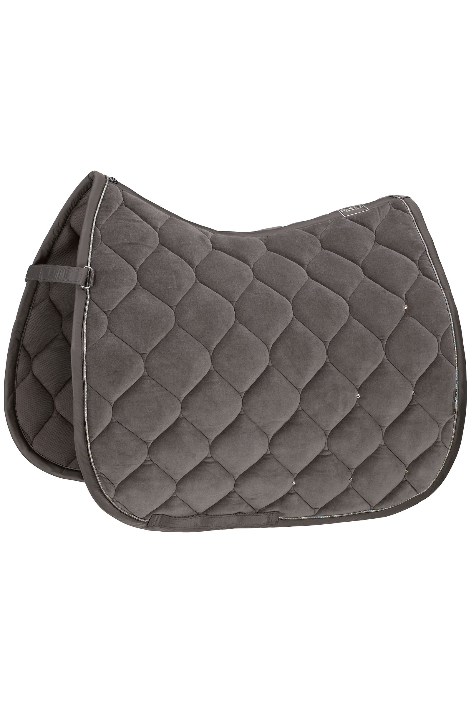 Eskadron Classic Sports SS22 Velvet Crystal Dressage Saddle Pad 4 Eskadron Classic Sports SS22 Velvet Crystal Dressage Saddle Pad - Image 2