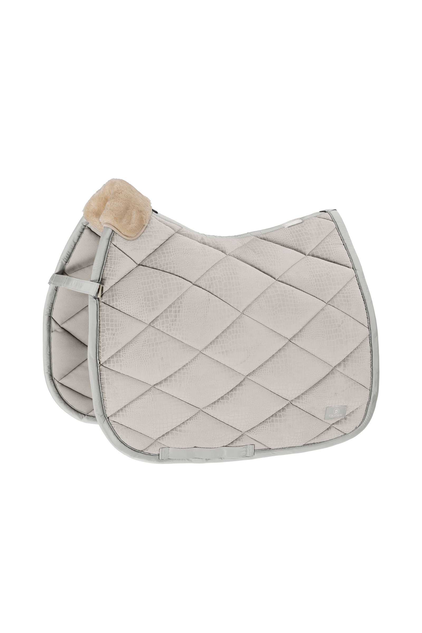 Eskadron Platinum 22 Velvet Croco Dressage Saddle Pad 5 Eskadron Platinum 22 Velvet Croco Dressage Saddle Pad - Image 3