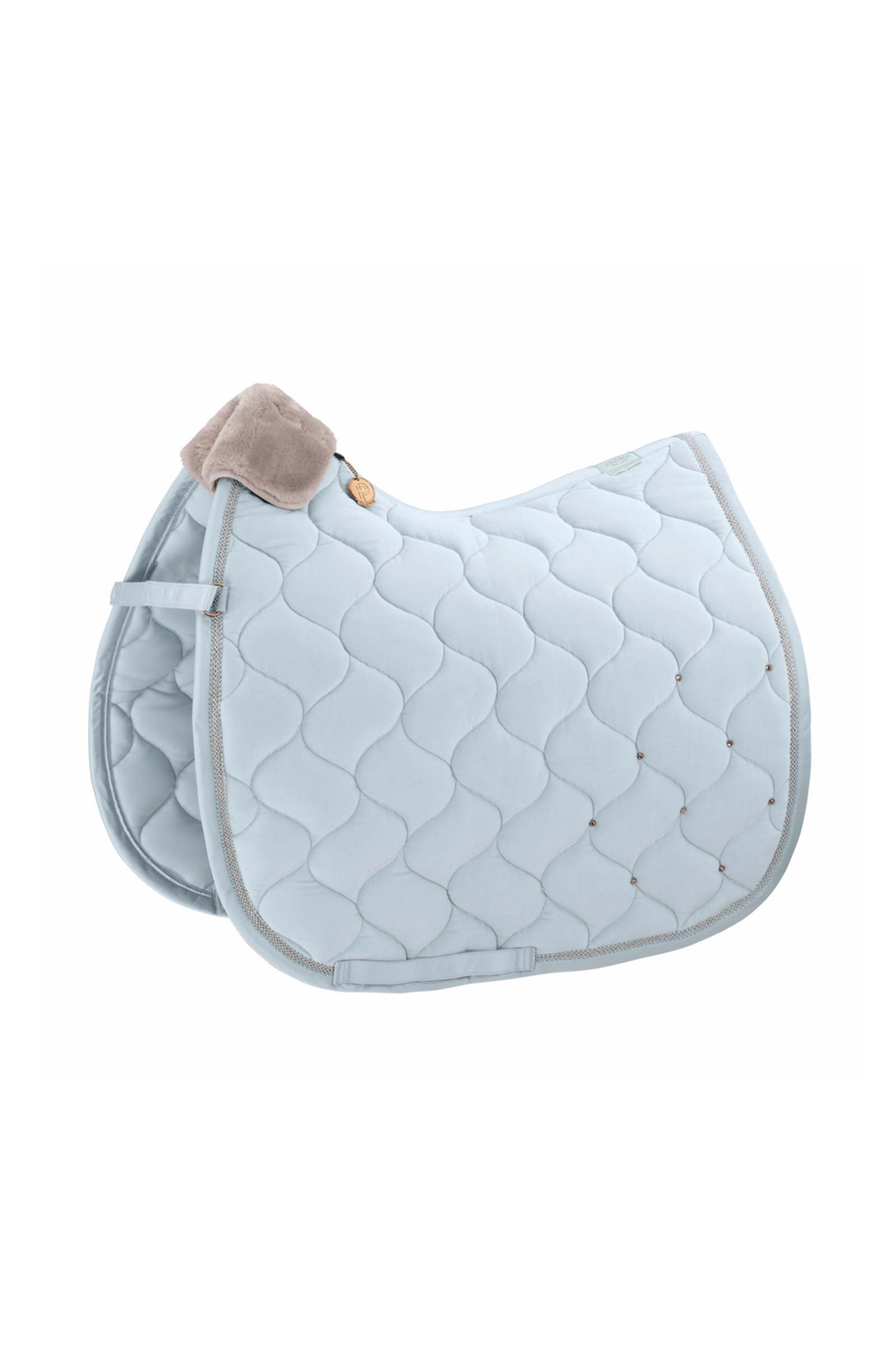 Eskadron Platinum 23 Velvet Crystal Dressage Saddle Pad 4 Eskadron Platinum 23 Velvet Crystal Dressage Saddle Pad - Image 3