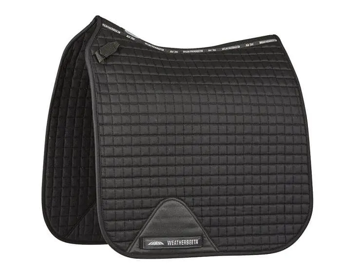 WeatherBeeta Prime Dressage Saddle Pad Black 3 WeatherBeeta Prime Dressage Saddle Pad Black