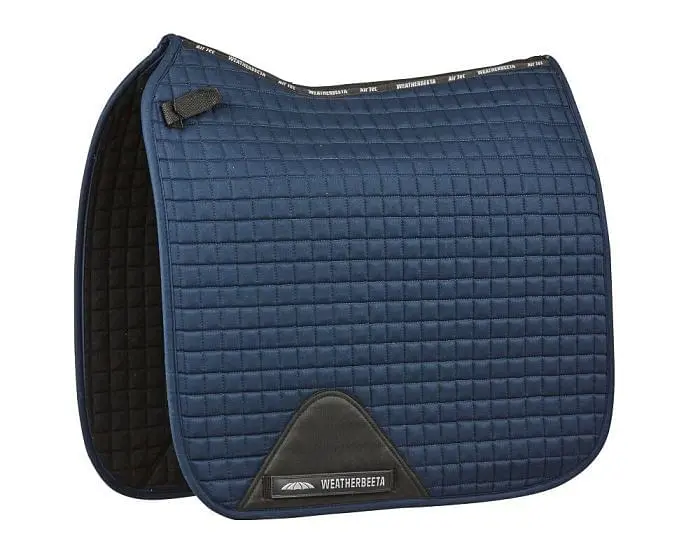 WeatherBeeta Prime Dressage Saddle Pad Navy 3 WeatherBeeta Prime Dressage Saddle Pad Navy
