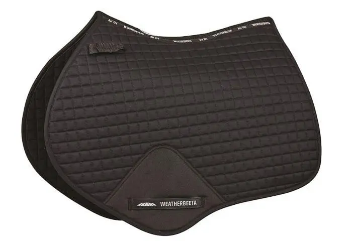 WeatherBeeta Prime Jump Saddle Pad Black 3 WeatherBeeta Prime Jump Saddle Pad Black