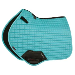 LeMieux ProSport Suede Close Contact Saddle Pad -Weatherbeeta Store cc suede sqaure azure 2 2