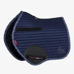 LeMieux Mini Suede Jump Saddle Pad Indigo