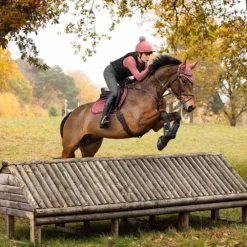 LeMieux Suede Close Contact Saddle Pad Orchid 9 LeMieux Suede Close Contact Saddle Pad Orchid -Weatherbeeta Store it03263 lifestyle suedeclosecontactsquare orchid 1