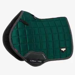 LeMieux Loire Satin Close Contact Saddle Pad Spruce