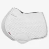 LeMieux Crystal Suede Close Contact Saddle Pad -Weatherbeeta Store it03511 studio crystalsuedeclosecontactpad white 1
