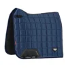 LeMieux Loire Satin Dressage Saddle Pad Atlantic -Weatherbeeta Store it03836 product loireclassicdressagesquare atlantic 1