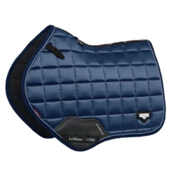 LeMieux Loire Satin Close Contact Saddle Pad Atlantic