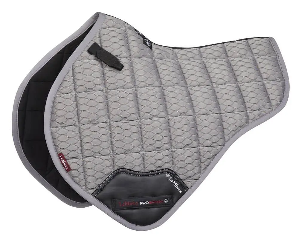 LeMieux Carbon Mesh Close Contact Half Square Saddle Pad 4 LeMieux Carbon Mesh Close Contact Half Square Saddle Pad - Image 2