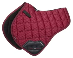 LeMieux Carbon Mesh Close Contact Half Square Saddle Pad 10 LeMieux Carbon Mesh Close Contact Half Square Saddle Pad -Weatherbeeta Store lemieux carbon mesh close contact half square saddle pad mulberry