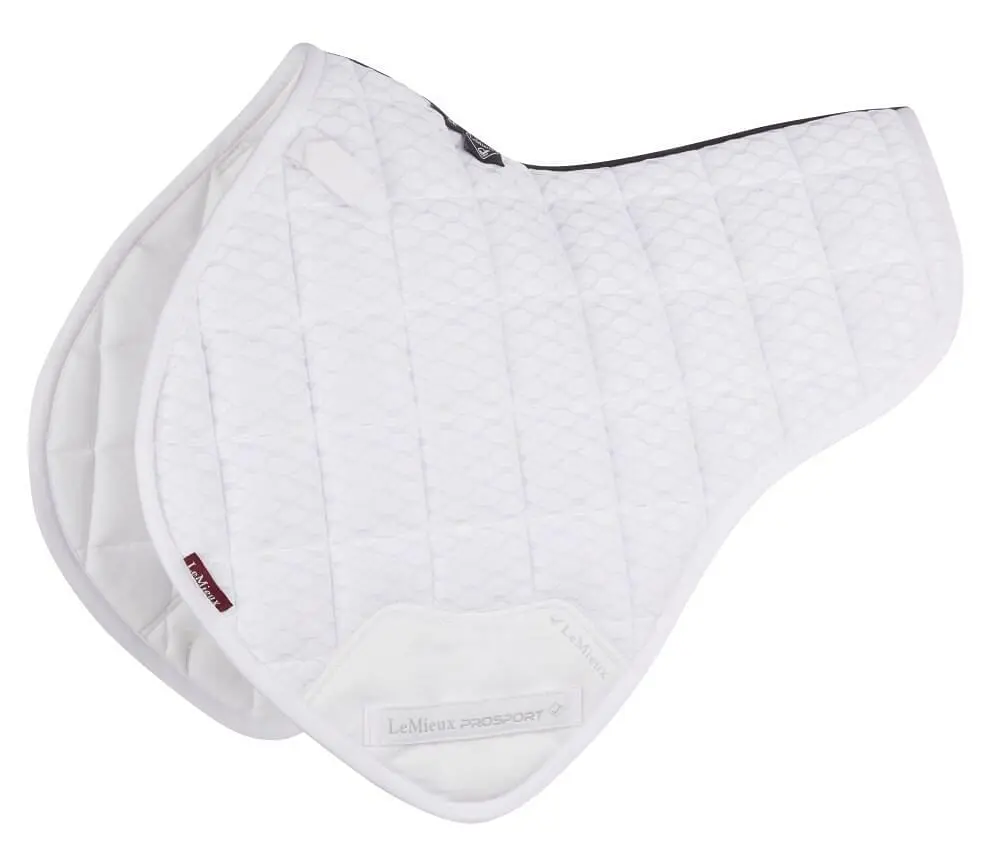 LeMieux Carbon Mesh Close Contact Half Square Saddle Pad 7 LeMieux Carbon Mesh Close Contact Half Square Saddle Pad - Image 5