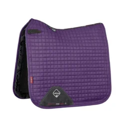 LeMieux Merino+ Sensitive Skin Dressage Saddle Pad -Weatherbeeta Store lemieux merino sensitive skin dressage saddle pad blackcurrant