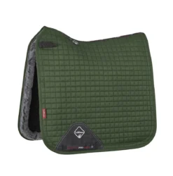 LeMieux Merino+ Sensitive Skin Dressage Saddle Pad -Weatherbeeta Store lemieux merino sensitive skin dressage saddle pad hunter green