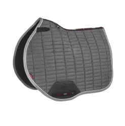 LeMieux ProSport Suede EuroJump Saddle Pad -Weatherbeeta Store lemieux prosport suede eurojump saddle pad grey