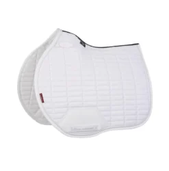 LeMieux ProSport Suede EuroJump Saddle Pad -Weatherbeeta Store lemieux prosport suede eurojump saddle pad white w