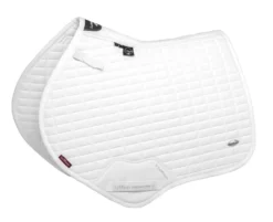 LeMieux Self-Cool Close Contact Saddle Pad -Weatherbeeta Store lm cc coolingpad arcticwhite hr