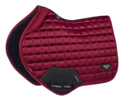 LeMieux Loire Memory Satin Close Contact Saddle Pad 7 LeMieux Loire Memory Satin Close Contact Saddle Pad -Weatherbeeta Store lm loirecc memory mulberry hr 1