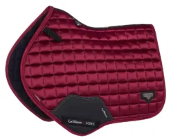 LeMieux Loire Classic Satin Close Contact Saddle Pad -Weatherbeeta Store lm loirecc mulberry hr 2