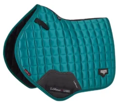 LeMieux Loire Classic Satin Close Contact Saddle Pad -Weatherbeeta Store lm loirecc peacock hr 2