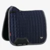 LeMieux Twilight Loire Satin Dressage Saddle Pad Navy 1 LeMieux Twilight Loire Satin Dressage Saddle Pad Navy -Weatherbeeta Store lm loiredr classic navy hr